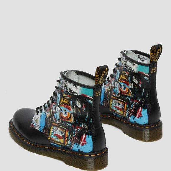 Dr. Martens | 1460 Basquiat Leather Lace Up Boots - Picture 4 of 15
